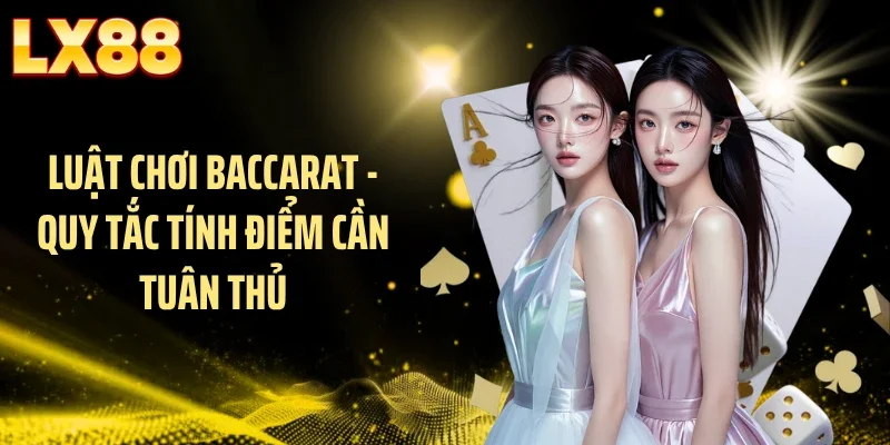 Luật chơi baccarat - Quy tắc tính điểm cần tuân thủ